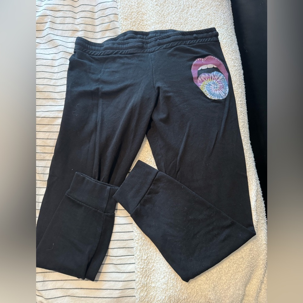 Lauren Moshi Black Sweatpants Size large